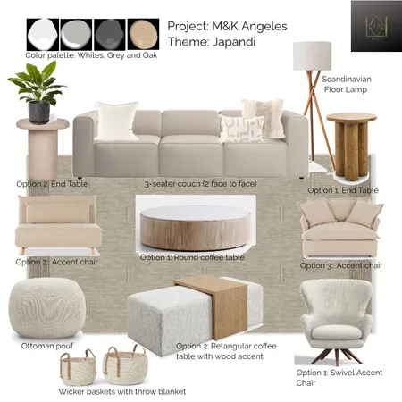 Project: M&K Angeles - Japandi Interior Design Mood Board by J|A Designs on Style Sourcebook