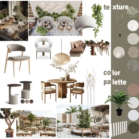 resturant 2 Interior Design Mood Board by ALAA712 on Style Sourcebook