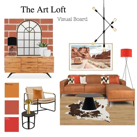 The Art Loft Visualboard Interior Design Mood Board by Karuna on Style Sourcebook