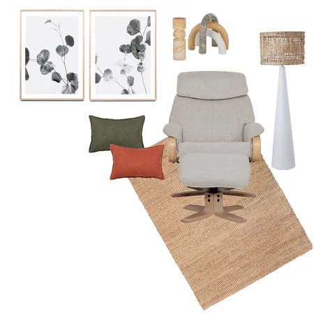 Living Room 1 Interior Design Mood Board by AlMaree