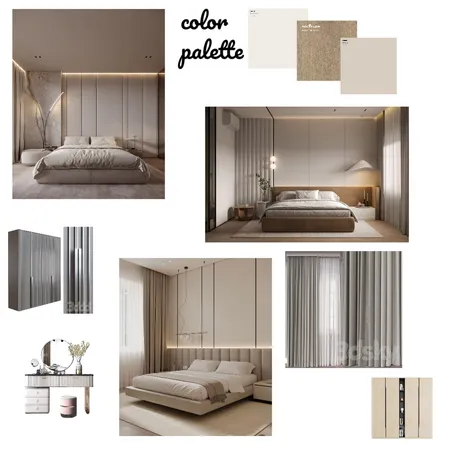 bedroom Interior Design Mood Board by salmakhaledr@gmail.com on Style Sourcebook