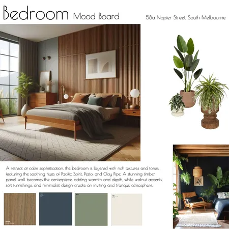 Bedroom - 58a Napier St, Sth Melb Interior Design Mood Board by Spaces To Liv on Style Sourcebook