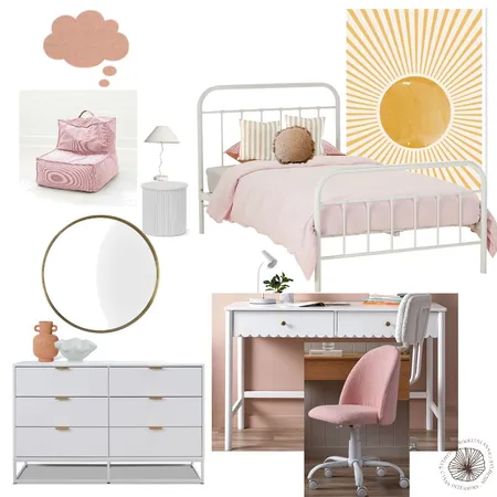 Emilia's Room - FINAL Interior Design Mood Board by Michelle Canny Interiors on Style Sourcebook