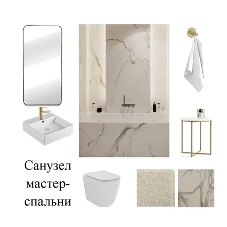 Санузел мастер-спальни Interior Design Mood Board by Avera3@mail.ru on Style Sourcebook