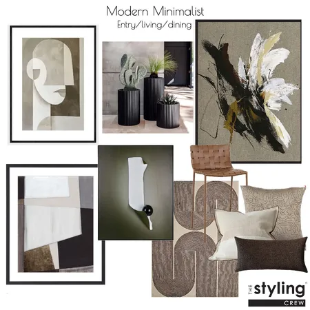 Entry/living/dining Interior Design Mood Board by The Styling Crew on Style Sourcebook