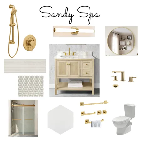 Sandy Spa Interior Design Mood Board by Mary Helen Uplifting Designs on Style Sourcebook