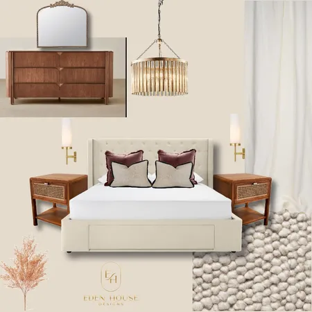 Bedroom Interior Design Mood Board by Eden House Designs on Style Sourcebook