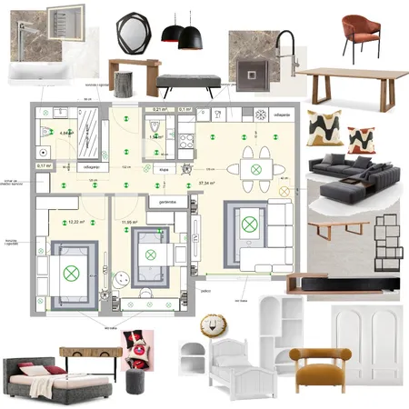dip2 Interior Design Mood Board by scherzo on Style Sourcebook