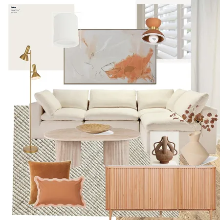 Living room Interior Design Mood Board by Coastal Luxe on the hill on Style Sourcebook