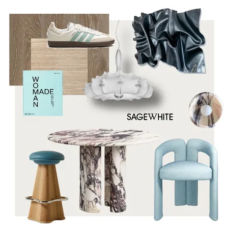 Samba Inspired Blue Interior Design Mood Board by Sage White Interiors on Style Sourcebook