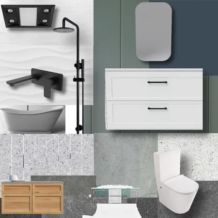 McMahon bathroom Interior Design Mood Board by wiggoweb@yahoo.com.au on Style Sourcebook