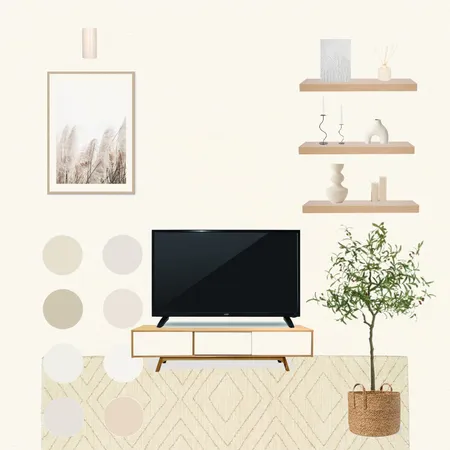 ed & ivy | living room - tv view draft 2 Interior Design Mood Board by our vienna living on Style Sourcebook