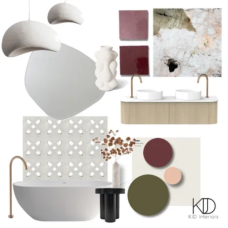 Luxe Bathroom Interior Design Mood Board by KJD INTERIORS on Style Sourcebook