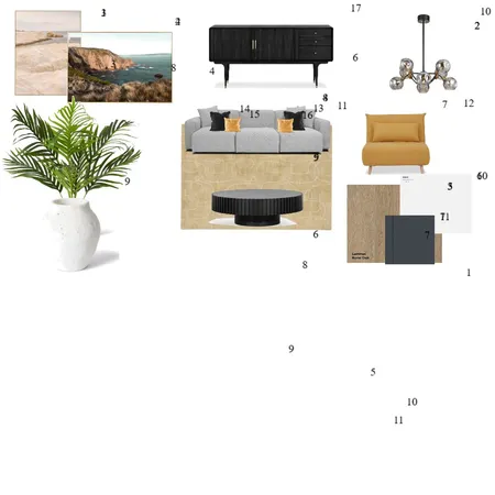 Living room Interior Design Mood Board by SemSo Interior Design on Style Sourcebook