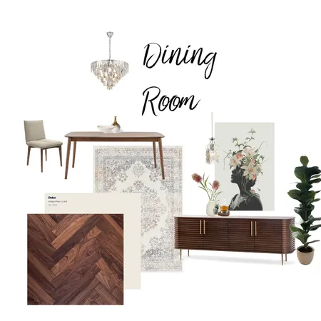 Victorian Modern Dining Room Interior Design Mood Board by Anderson Designs on Style Sourcebook