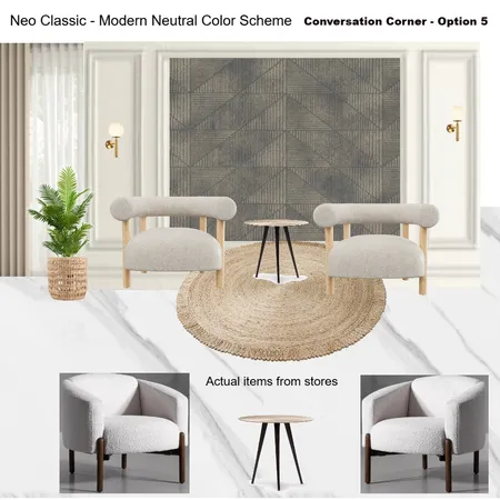 Conversation Corner Option 5 Interior Design Mood Board by Asma Murekatete on Style Sourcebook