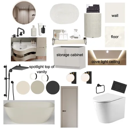 bathroom Interior Design Mood Board by habdelmoneem@outlook.com on Style Sourcebook