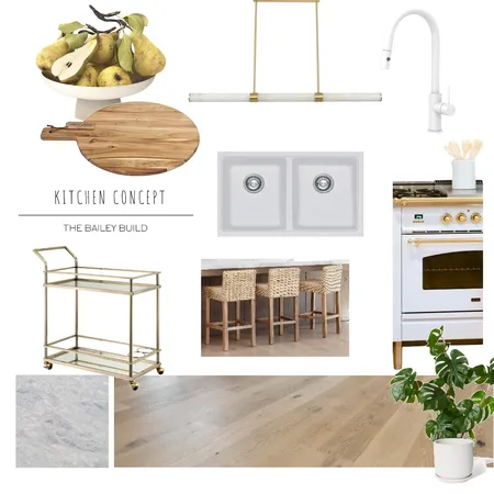 Kitchen WIp Interior Design Mood Board by thebaileybuild on Style Sourcebook