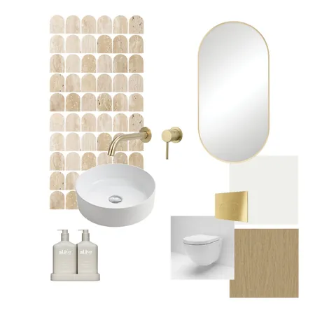 Villa Athena - Powder Room Interior Design Mood Board by Cotter Builders on Style Sourcebook