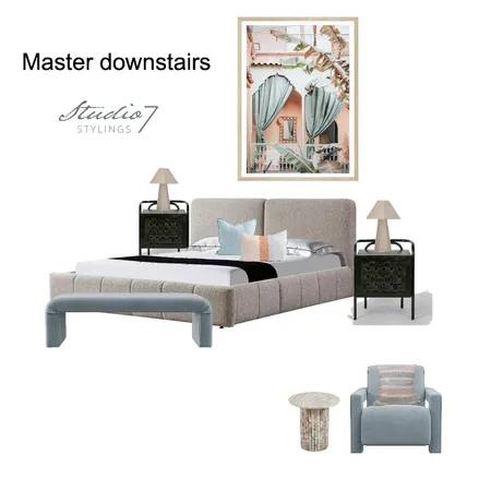 pastel blue classic bedroom Interior Design Mood Board by Studio7 Stylings on Style Sourcebook