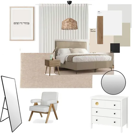 הדס ומתן חדר שינה Interior Design Mood Board by tehila432@gmail.com on Style Sourcebook
