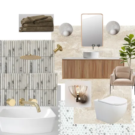 Mikvah Full Interior Design Mood Board by devorienewman@gmail.com on Style Sourcebook