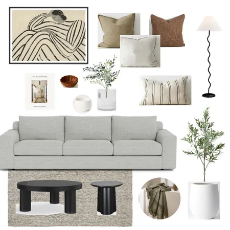 AMBLESIDE #2 - LIVING Interior Design Mood Board by Mim Interiors