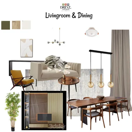 LivingRoom Moodboard Interior Design Mood Board by Derick Asiimwe on Style Sourcebook