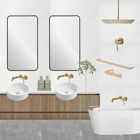 Ensuite 3 Interior Design Mood Board by tess_lyons@hotmail.com on Style Sourcebook