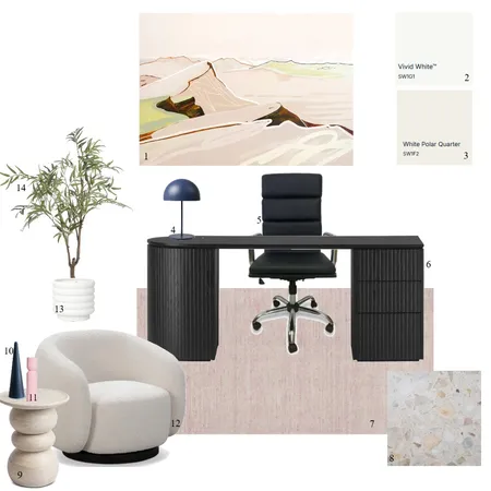 Office 2 Interior Design Mood Board by Sinead Lambert on Style Sourcebook