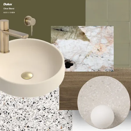 Moody bathroom Interior Design Mood Board by Clare&Co. on Style Sourcebook