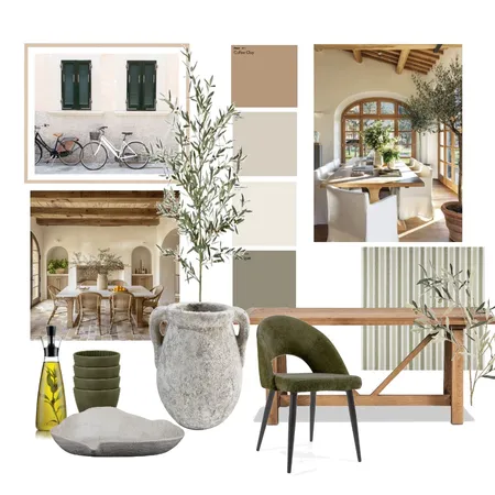 Mediterranean Mood Board Interior Design Mood Board by nicole.kaitlin on Style Sourcebook
