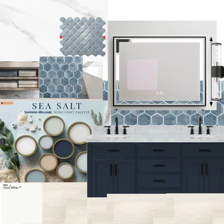 Bathroom Remodel Interior Design Mood Board by cam.flores11@gmail.com on Style Sourcebook