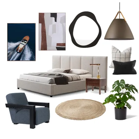 Beachfront Bedroom Styling - Holgate NSW Interior Design Mood Board by Moodblogs on Style Sourcebook