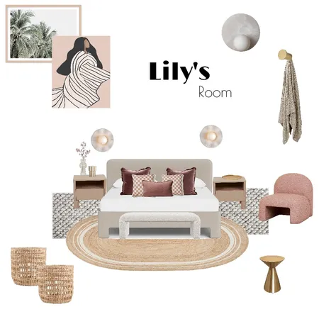 BedRoom Interior Design Mood Board by Anassa Vass on Style Sourcebook