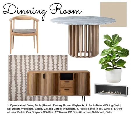 Dinning Room Interior Design Mood Board by kgmakeupstars@gmail.com on Style Sourcebook