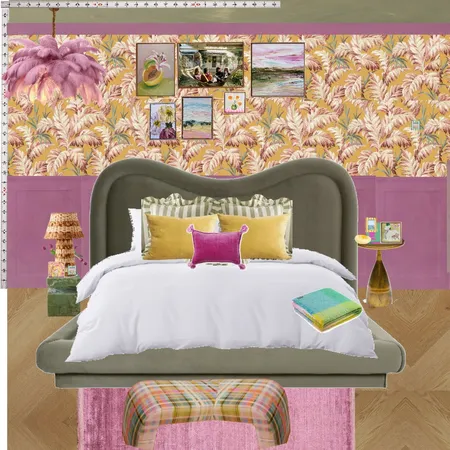 Old Hollywood Bedroom Wall Interior Design Mood Board by dl2407 on Style Sourcebook