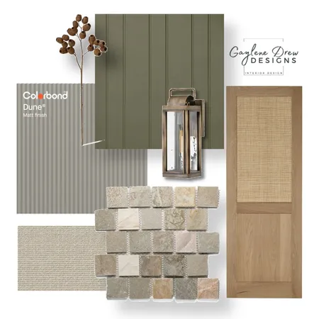 Bushland Exterior Facade Interior Design Mood Board by Gaylene Drew Designs on Style Sourcebook