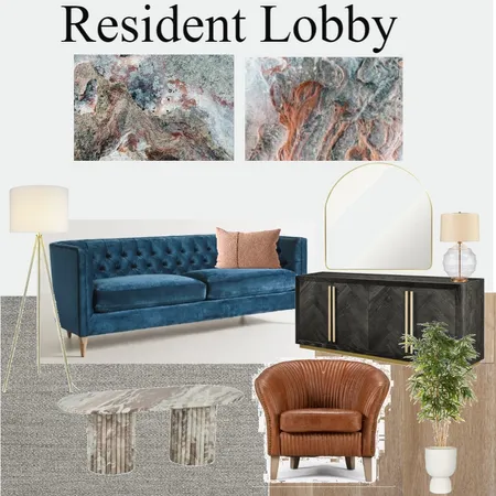 Resident Lobby 3 ver 2 Interior Design Mood Board by evasaunders on Style Sourcebook