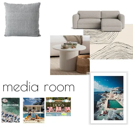 Media Interior Design Mood Board by Livvy2810!