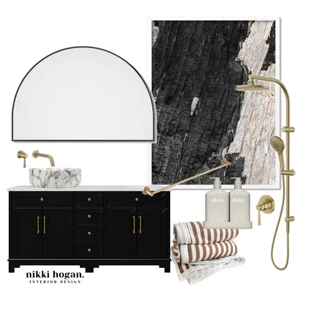 GLEN IRIS ENSUITE Interior Design Mood Board by Nikki Hogan Interior Design on Style Sourcebook