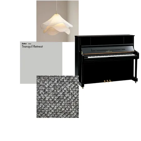 piano room Interior Design Mood Board by mel.thorne@gmail.com on Style Sourcebook