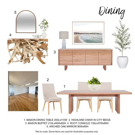 Dining - The Beachfront Buddina Interior Design Mood Board by Oz Design Furniture on Style Sourcebook