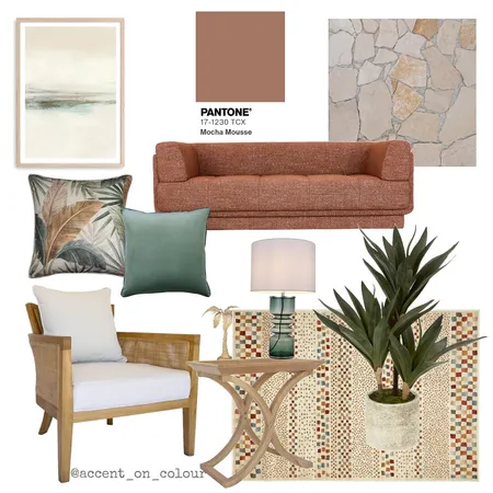 Mocha Mousse Interior Design Mood Board by Accent on Colour on Style Sourcebook