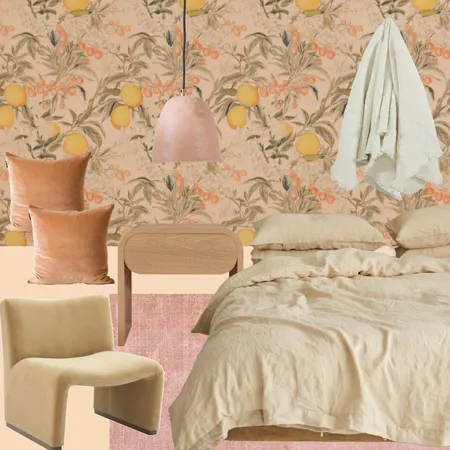 Spare Bedroom Interior Design Mood Board by The Webb House