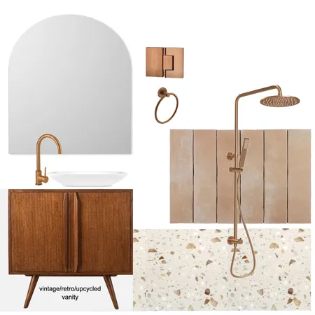 bathroom - ensuite (copper) Interior Design Mood Board by Btak on Style Sourcebook