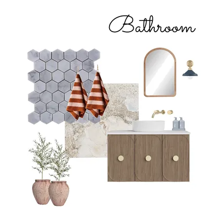 Bathroom Monday Interior Design Mood Board by Elwood & Green Interiors