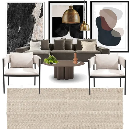 MOODY LIVING ROOM SPACE Interior Design Mood Board by LarissaAlexandra on Style Sourcebook