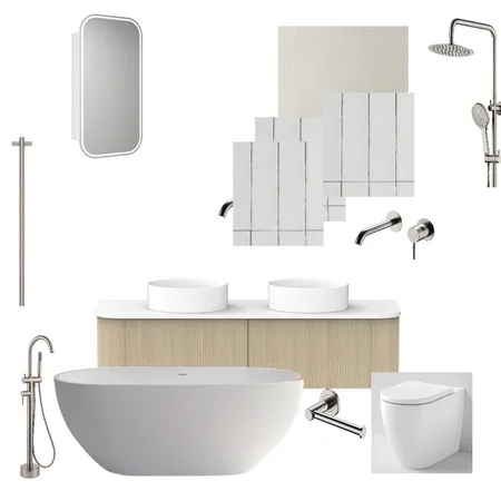 bathrioom Interior Design Mood Board by sianleach12@gmail.com on Style Sourcebook