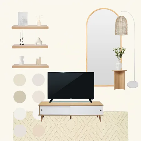 ed & ivy | living room - tv view draft 1 (budget) Interior Design Mood Board by our vienna living on Style Sourcebook